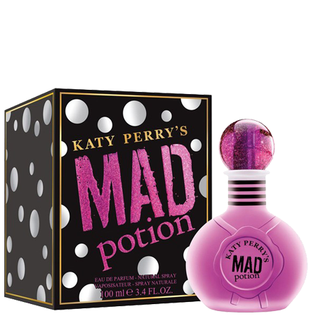 Katy perry Mad Potion Eau De Parfum Natural Spray 100ml กลิ่นหอมหวานไฮโซสุดเซ็กซี่,Katy perry,